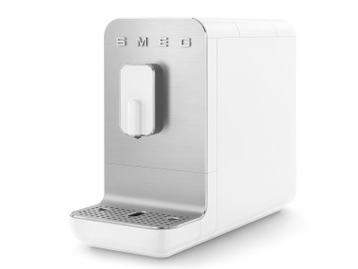 50's Style BCC01 Espresso Automatic Coffee Machine Matte White - 4393