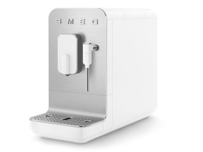 50's Style BCC02 Espresso Automatic Coffee Machine Matte White - 3607
