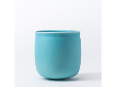 Alev Ebüzziya Siesbye - Alev - Vase 01 - Azure Blue
