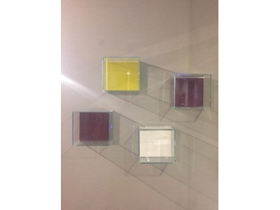 Ice Glass Wall Shelves - 4995
