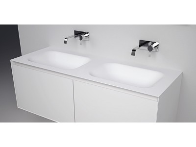Segno Double Sink & Sink Unit 144 x 54 cm