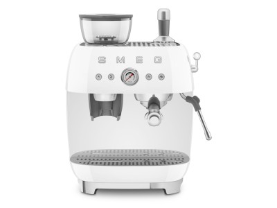 White Espresso Coffee Machine with Grinder EGF03PBEU - 4727