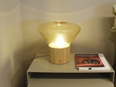 Muffins Wood Table Lamp