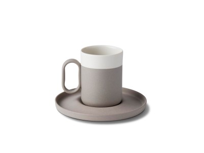 Capsule Coffee Cup with Saucer