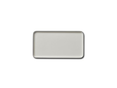 Rectangular Small Plate, Straw Color
