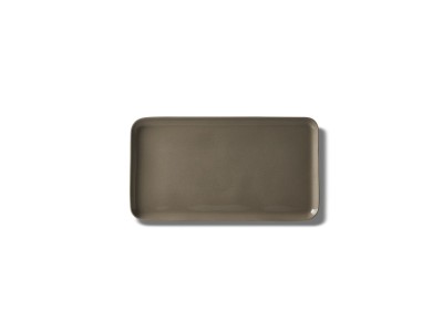 Rectangular Small Plate, Stone Color