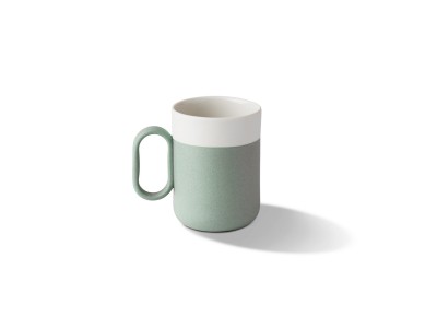 Capsule Coffee Cup Nile Green & Ivory Color