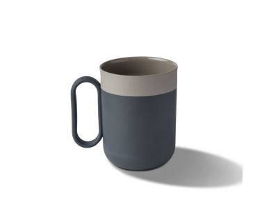Capsule Small Mug, Black & Stone