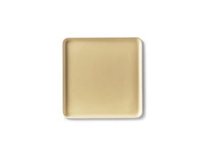 Square Plate Set, Stone & Ivory Dual Color