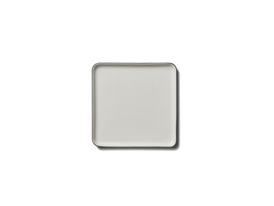 Square Small Plate, Straw Color