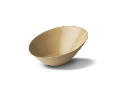 Oval Large Bowl, Straw Color