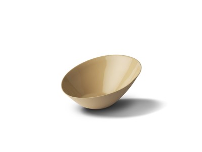 Oval Small Bowl, Straw Color