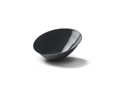 Oval Medium Bowl, Black Color