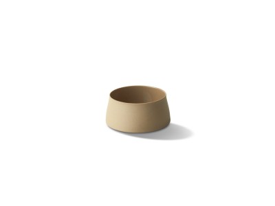 Tube Medium Cone Bowl, Straw Color