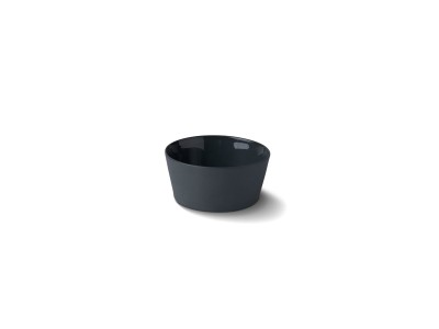 Tube Conical Small Bowl Black