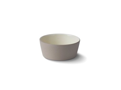 Tube Small Cone Bowl, Black & Straw Color