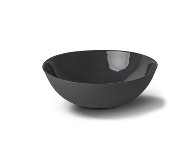 Round Large Bowl, Black Color - 4605