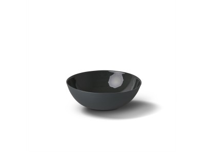 Round Soup Bowl, Black Color - 4873