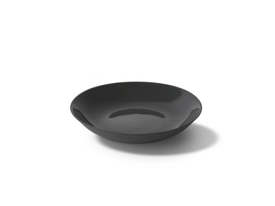 Round Deep Plate, Black - 5017