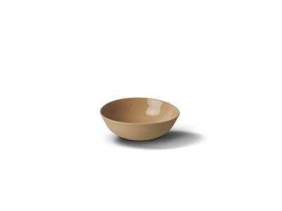 Round Small Bowl, Straw Color