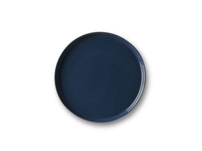 Round Medium Plate, Ocean Color