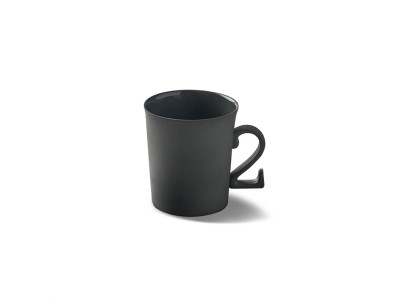 Figurine Coffee Cup 2 Handles Single Color