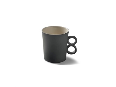 Figurative Coffee Cup 8 Handles Dual Color - 5046