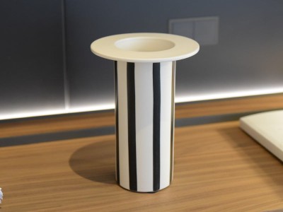 Ceramic Vase Striped