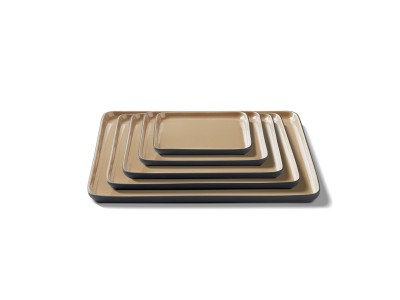 Round Plate Set Straw Color
