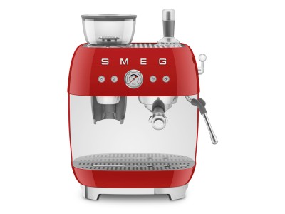 Red Espresso Coffee Machine with Grinder EGF03PBEU - 4726