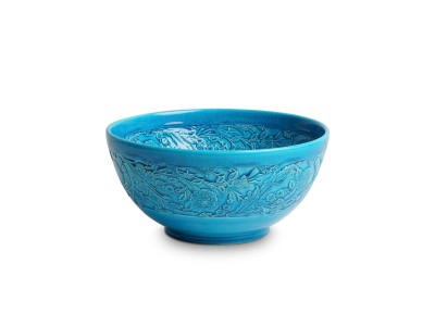 Levnalevn Spring Turquoise Medium Bowl