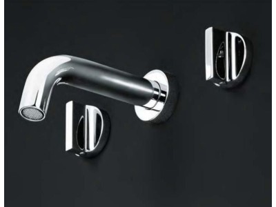 Liquid - Wall-Mounted Sink Faucet