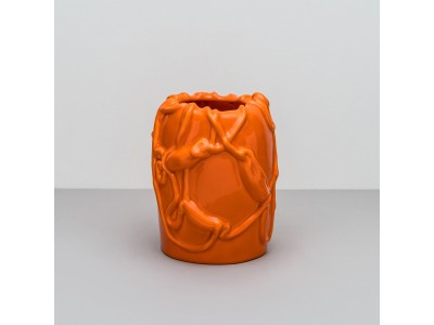 Michael Kvium - Jam - Vase - Persimmon Orange