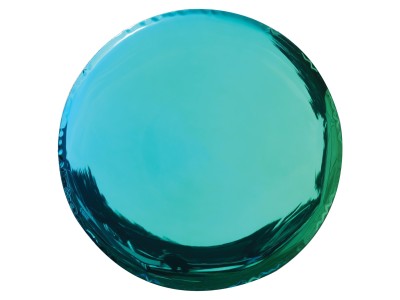 Oko Mirror Gradient of Emerald Sapphire Ø 120