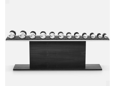 COLMIA Set - Dumbbell Vertical Wooden Stand | Light