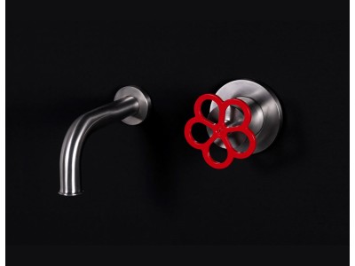 Pipe - Wall-Mounted Bathroom Faucet - 1815
