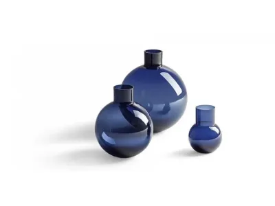 Blue Pallo Vase