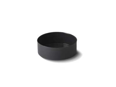 Cylinder Small Bowl, Black