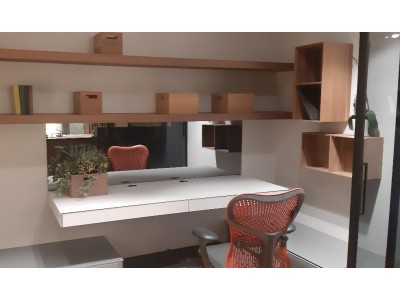 Desk with Shelves - 4841