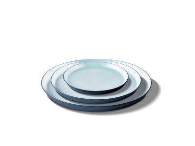 Round Plate Set Ocean & Ice Dual Color